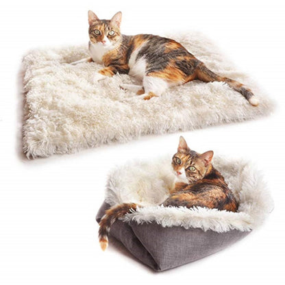Dog Bed for Large Dogs, Cozy Calming Pet Bed for Dogs & Cats: Self-Warming, Anti-Anxiety, Non-Slip and Machine Washable 24X20 Inch