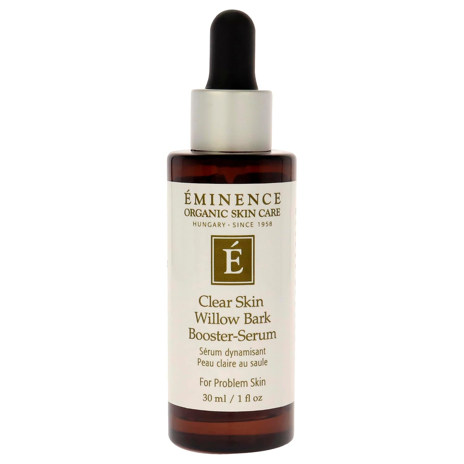 Organic Skincare  Organic Clear Skin Willow Bark Booster Serum,1 Ounce