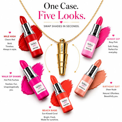 Fashion Week Refill Collection | 5 Essential Organic Lipstick Refills |  Lipstick