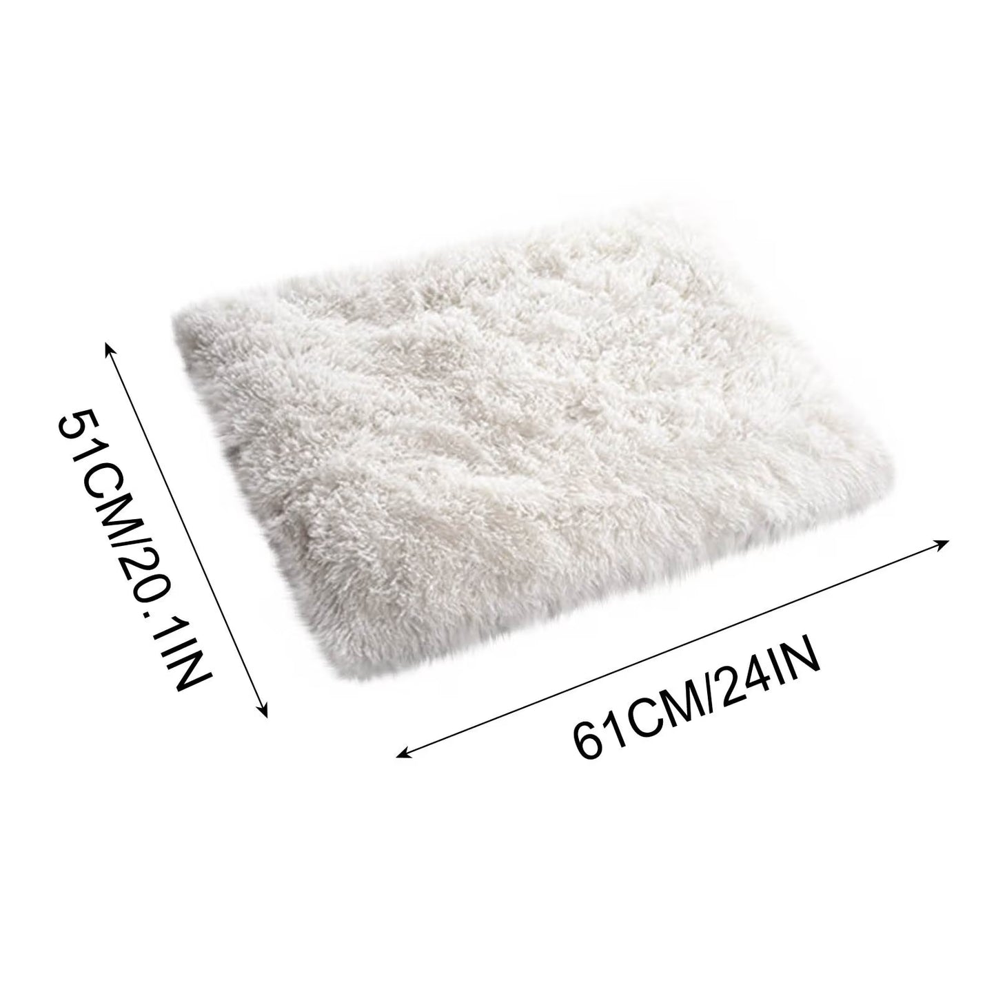 Dog Bed for Large Dogs, Cozy Calming Pet Bed for Dogs & Cats: Self-Warming, Anti-Anxiety, Non-Slip and Machine Washable 24X20 Inch