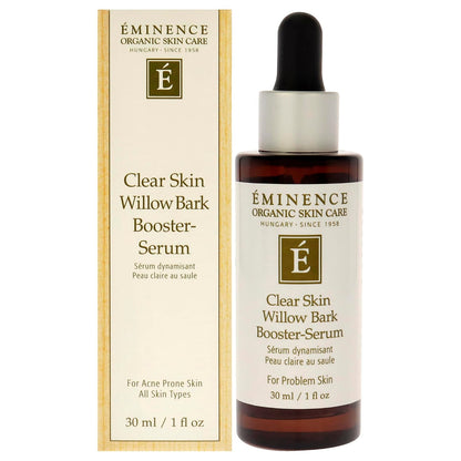 Organic Skincare  Organic Clear Skin Willow Bark Booster Serum,1 Ounce